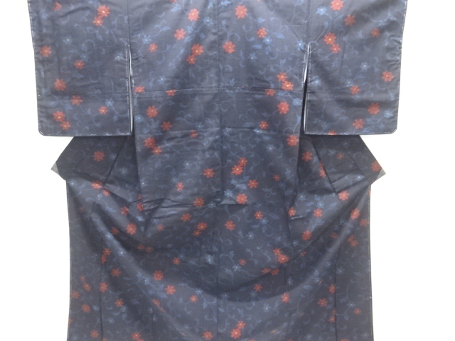 Japanese Kimono / Tsumugi Silk